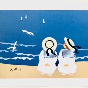 Les Sœurs de la Côte by Diane Ethier – Nautical Coastal Art Print